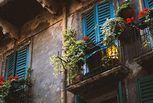 Hotel Balcony